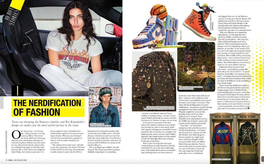 Grazia The Nerdification of Fashion Feature