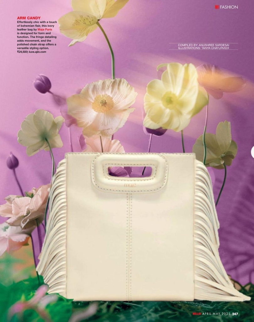 HELLO! Maje Paris Arm Candy Feature